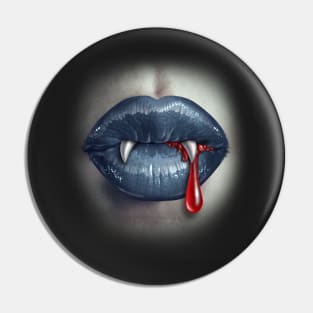 Vampire Lips Pin