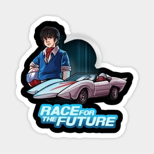 Race To The Future Artwork Magnet