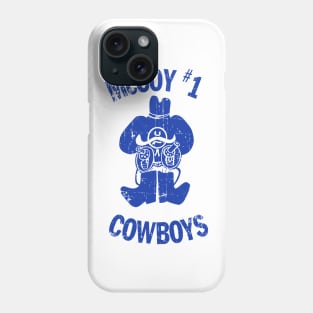 McCoy Elementary Cowboys Vintage Retro Distressed Blue Phone Case