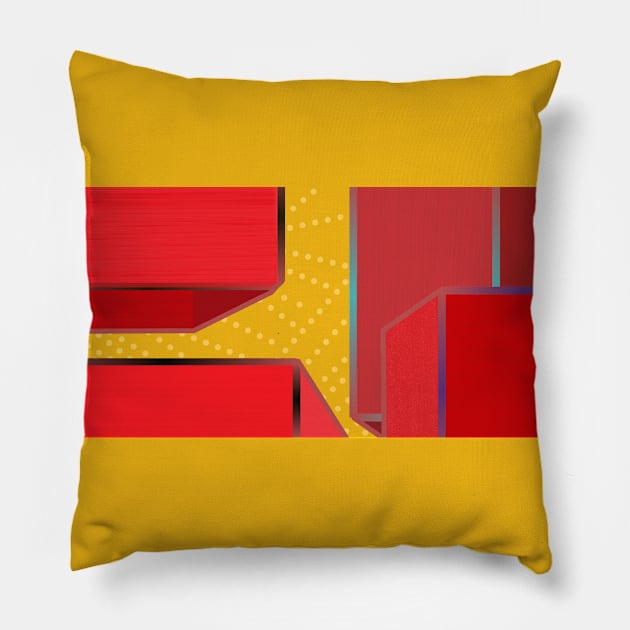 Build it Bright Pillow by o0freehandallie0o