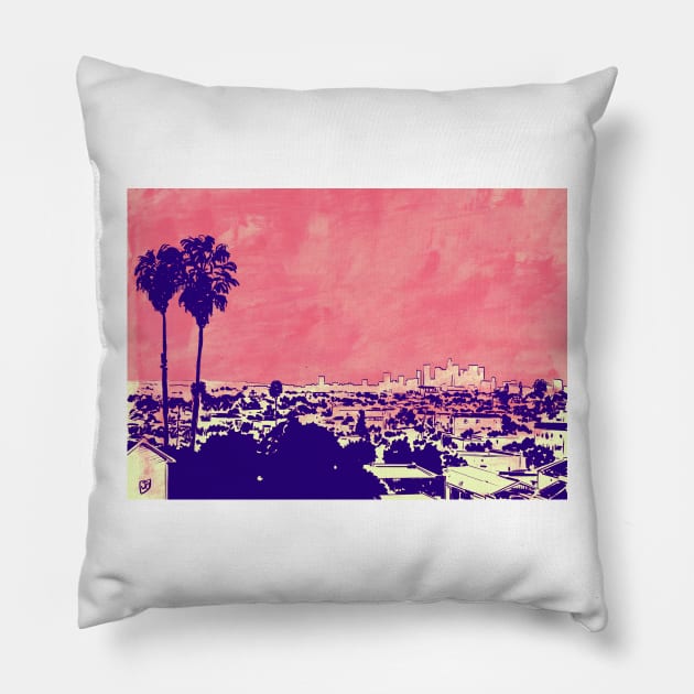 LA 001 Pillow by Giuseppe_Cristiano