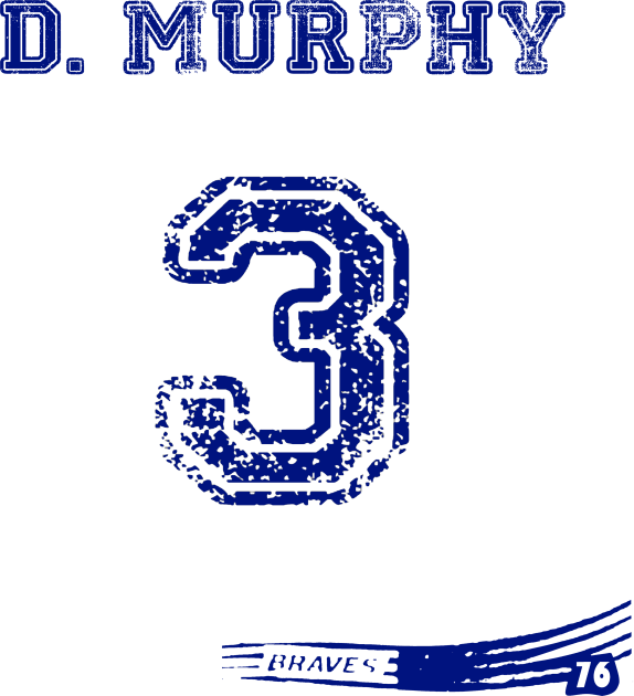 Dale Murphy Kids T-Shirt by Pastime Pros