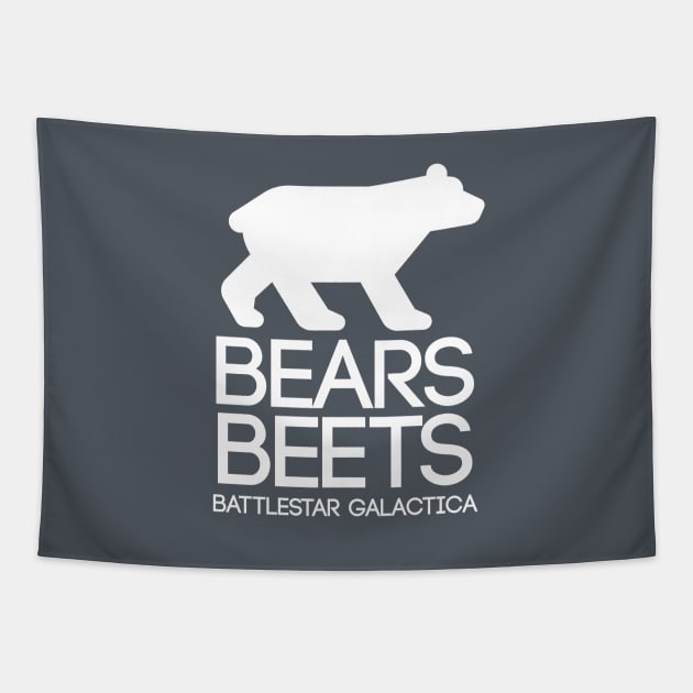 Bears. Beets. Battlestar Galactica Tapestry by rileyrichter