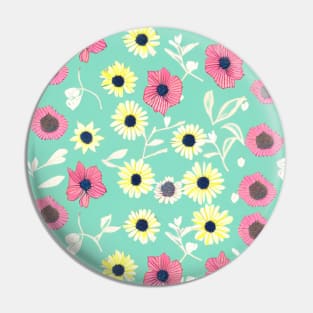 Spring wildflowers (MD23SPR002) Pin