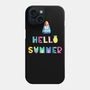 hello summer Phone Case