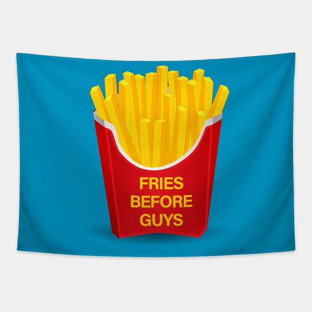 Fries Before Guys Tapestry by sergiovarela