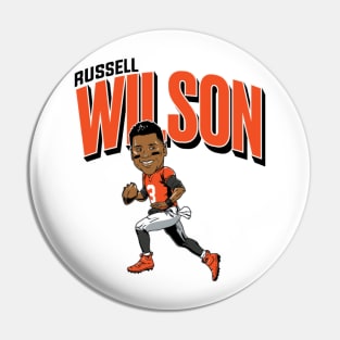 Russell Wilson Caricature Pin