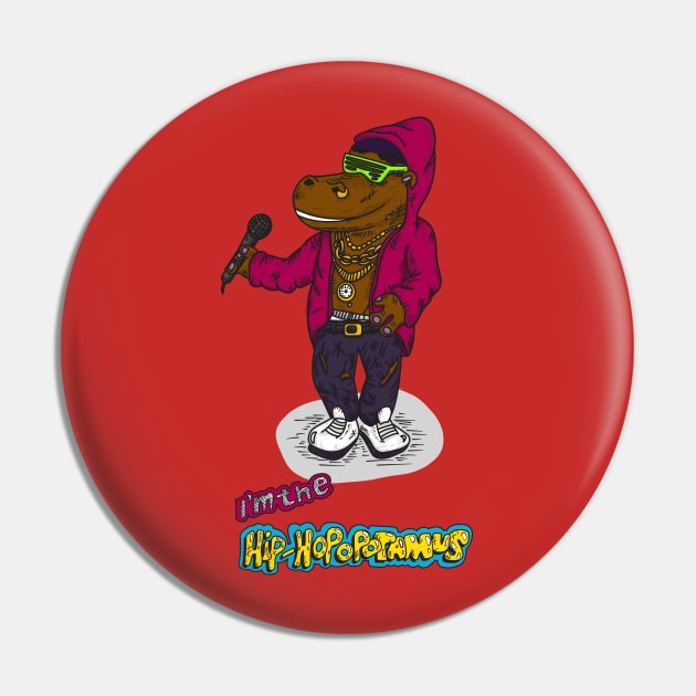 Flight of the Conchords - I'm the Hip Hop Opotamus 2 Pin by ptelling