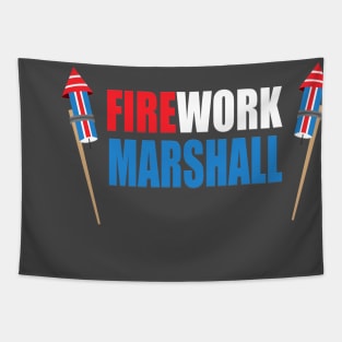 Firework Marshall 3 Tapestry