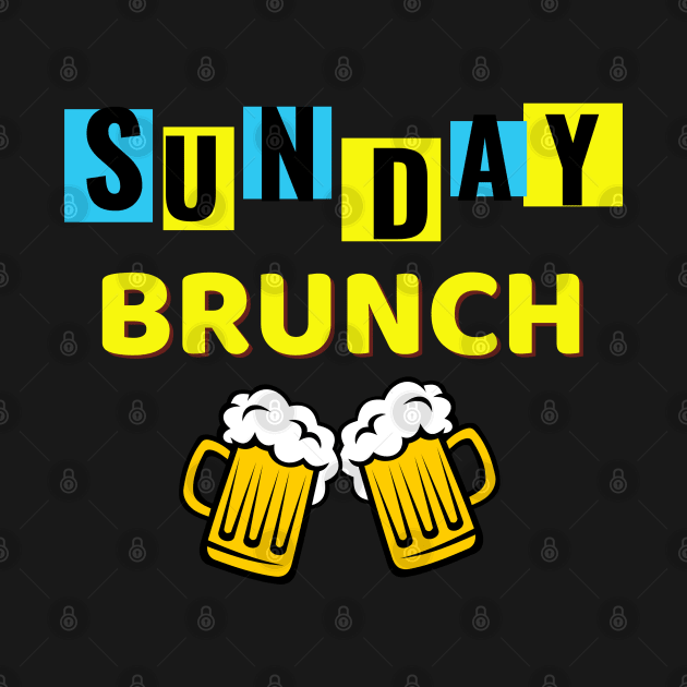 Sunday Brunch Drinking / Sunday Brunch Drinking Funny by Famgift