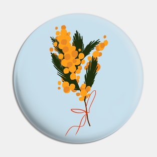 mimosa flower Pin