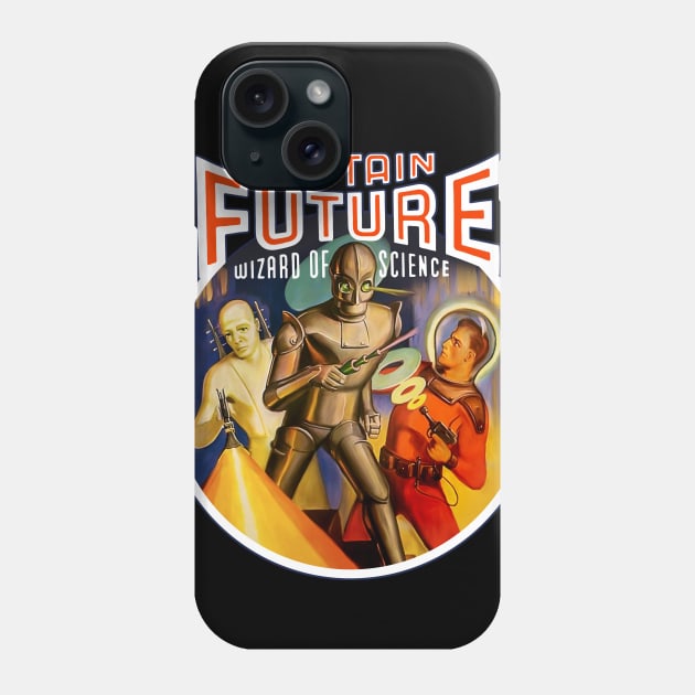 Captain Future Phone Case by Trazzo