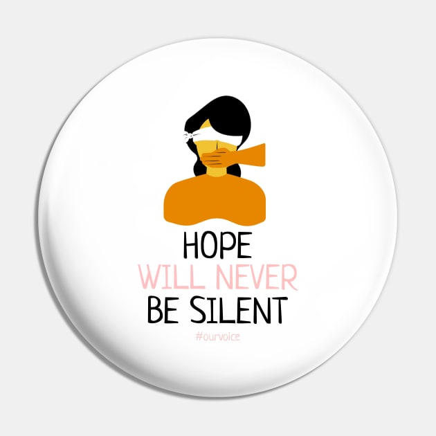hope silent Pin by FUNNY LIFE