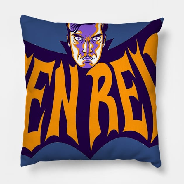 Bat-Ken Pillow by TV Guidance Counselor