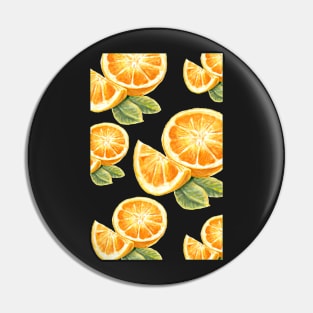 Orange fruit_pattern Pin