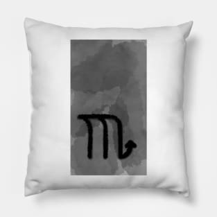 Scorpio zodiac sign Pillow