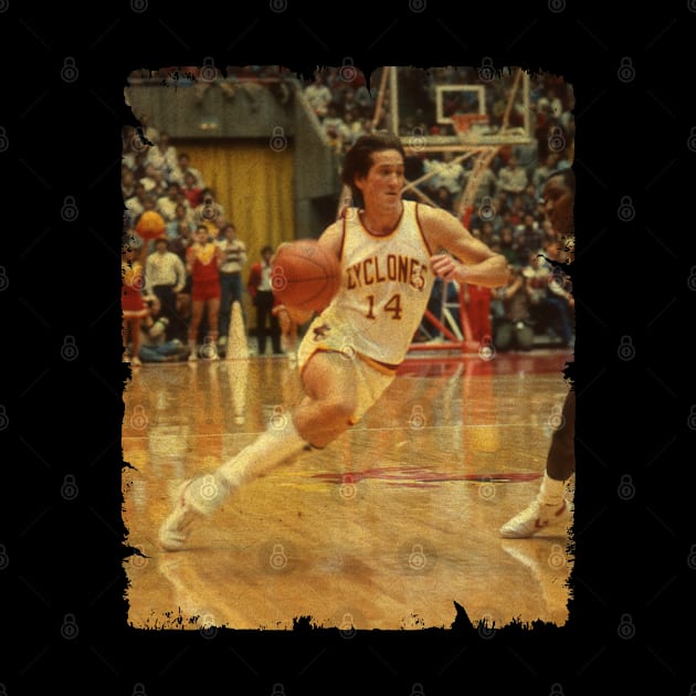 Jeff Hornacek - Vintage Design Of Basketball by JULIAN AKBAR PROJECT