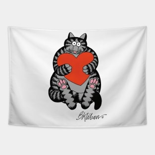 B Kliban Cat  -valentine day Tapestry