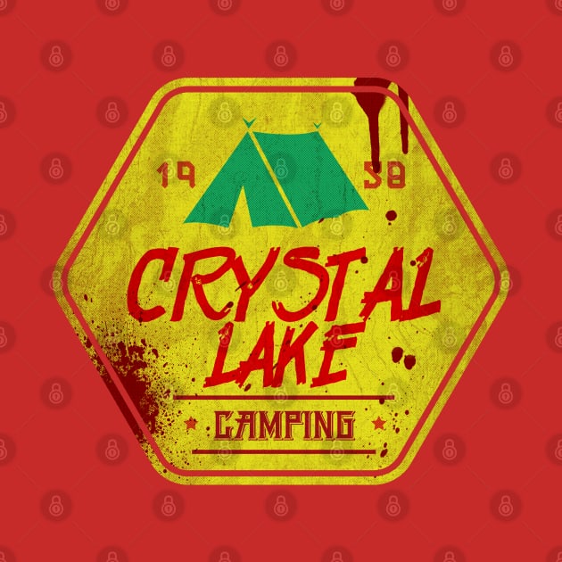 Crystal Lake Camping by Boulinosaure