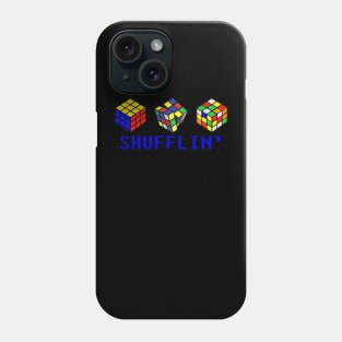 Rubik's cube shuffling Phone Case