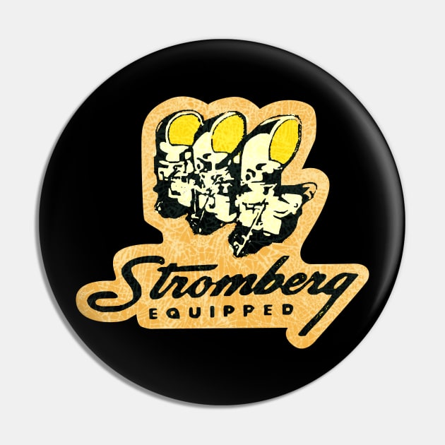 Stromberg Equipped Pin by Midcenturydave