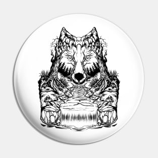 Wolf Spirit Lord Of The Forest Pin