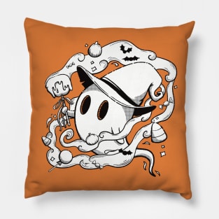 Sweet Halloween Magic ~ Line Art Pillow