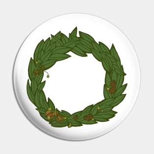 Autumn Wreath Pin