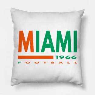 Miami 1966 Football Classis Pillow