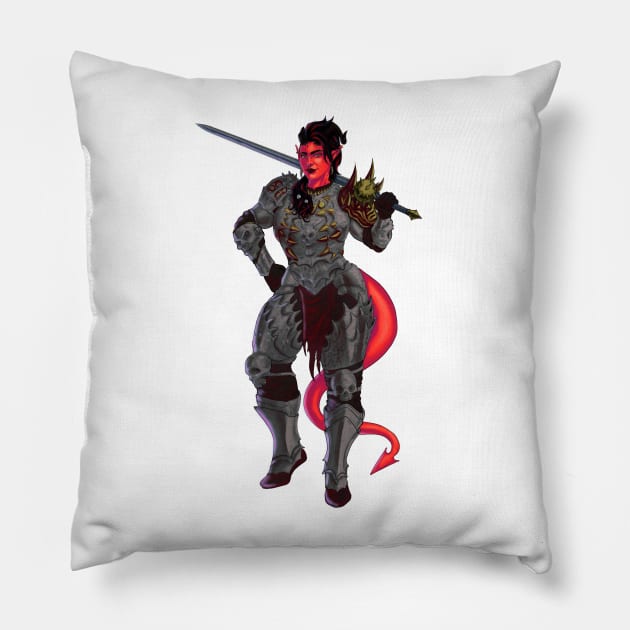 Karlach Pillow by An_dre 2B