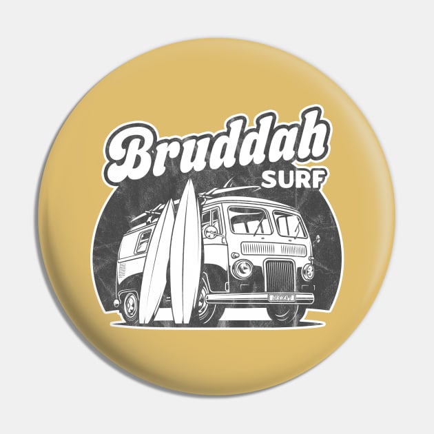 Bruddah Pidgin Hawaii Pin by karutees