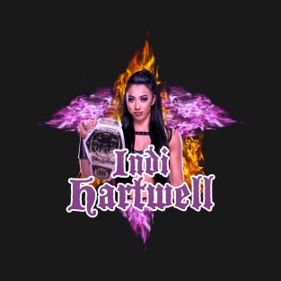 indi Hartwell // WWE FansArt T-Shirt