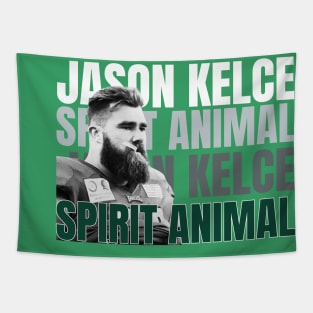 JASON KELCE SPIRIT ANIMAL Tapestry