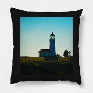 Cape Blanco Lighthouse Pillow