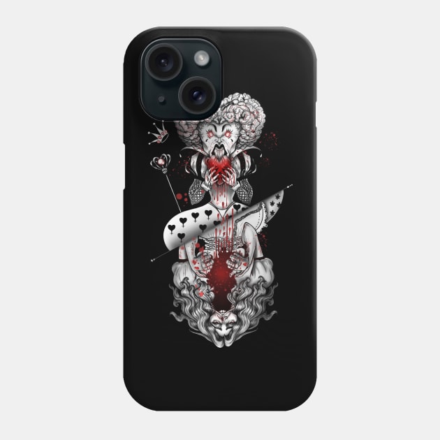 Zombie Queen Phone Case by gardenheart