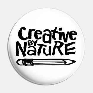 creative by nature Pin