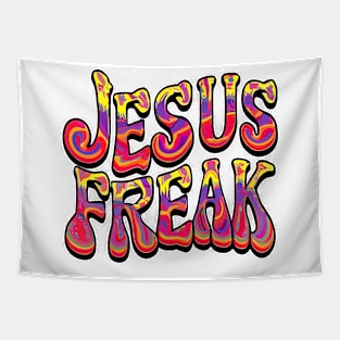 Jesus Freak - 60's Retro Design Tapestry