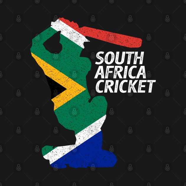 South African Cricket & Flag by BraaiNinja