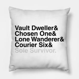 The Heroes of the Wastelands Pillow