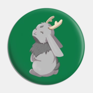 Happy Jackalope Pin