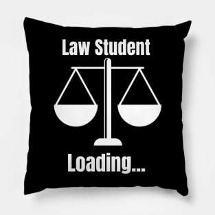 Law Student Loading Pillow