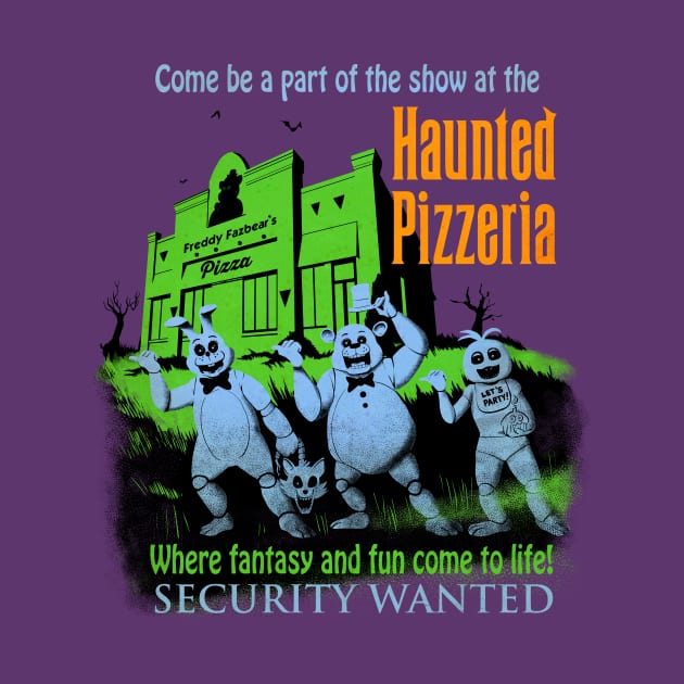 The Haunted Pizzeria by Ninjaink