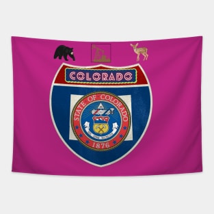 State of Colorado USA Tapestry