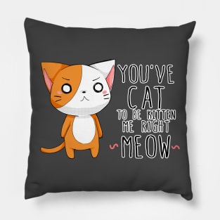 Kitten me! Pillow