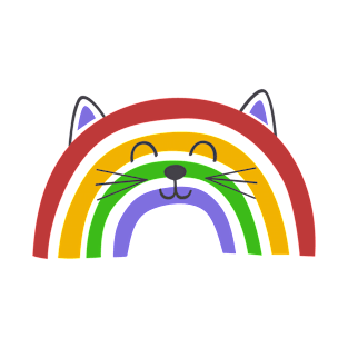 rainbow cat T-Shirt