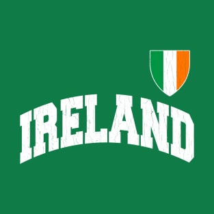 Classic Ireland Jersey (vintage distressed look) T-Shirt