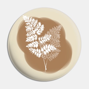 Fern Color Block Pin