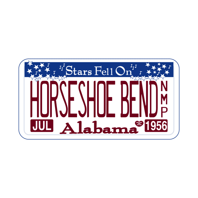 Horseshoe Bend National Military Park license plate by nylebuss