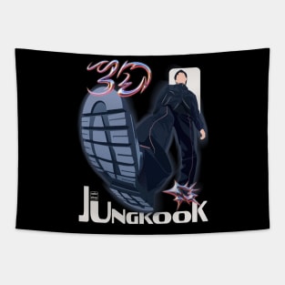 3D jungkook Tapestry