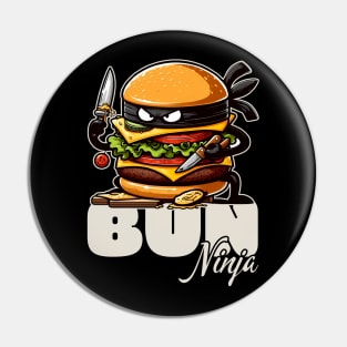 Ninja Burger Pin